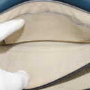 Chloe Fay Shoulder Bag Suede Leather Turquoise Blue Auth sw535-11