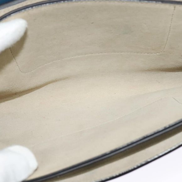 Chloe Fay Shoulder Bag Suede Leather Turquoise Blue Auth sw535