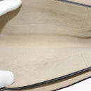 Chloe Fay Shoulder Bag Suede Leather Gray Gold Auth sw536-11