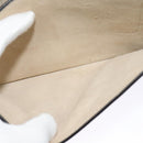 Chloe Fay Shoulder Bag Suede Leather Gray Gold Auth sw536-22