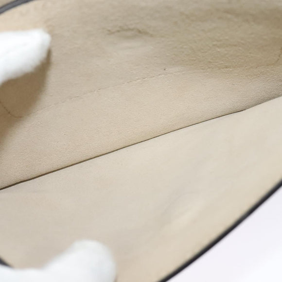 Chloe Fay Shoulder Bag Suede Leather Orange Gold Auth sw537