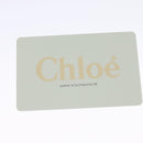 Chloe Fay Shoulder Bag Suede Leather Orange Gold Auth sw537-11