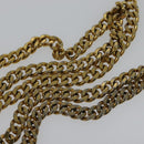 Chloe Chain Drew Shoulder Bag Leather Pink Gold Auth sw539-8