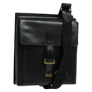 LOUIS VUITTON Liege Fantassan Shoulder Bag Leather Black M92223 LV Auth sw544-1