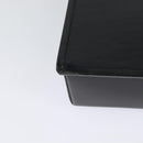 LOUIS VUITTON Liege Fantassan Shoulder Bag Leather Black M92223 LV Auth sw544-15