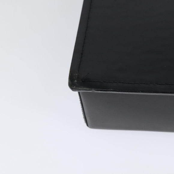 LOUIS VUITTON Liege Fantassan Shoulder Bag Leather Black M92223 LV Auth sw544