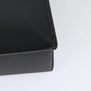 LOUIS VUITTON Liege Fantassan Shoulder Bag Leather Black M92223 LV Auth sw544-16