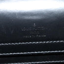 LOUIS VUITTON Liege Fantassan Shoulder Bag Leather Black M92223 LV Auth sw544-17