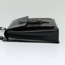 LOUIS VUITTON Liege Fantassan Shoulder Bag Leather Black M92223 LV Auth sw544-3