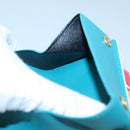 SAINT LAURENT Wallet Leather Gold White Auth sw546-19