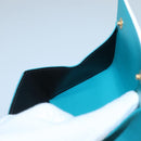 SAINT LAURENT Wallet Leather Gold White Auth sw546-20