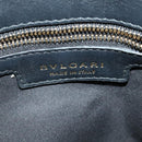 BVLGARI Leoni Hand Bag Leather 2way Gold Auth sw547-20