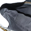 BVLGARI Leoni Hand Bag Leather 2way Gold Auth sw547-22