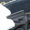 BVLGARI Leoni Hand Bag Leather 2way Gold Auth sw547-11