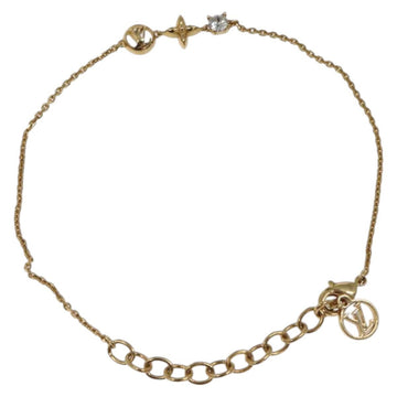 LOUIS VUITTON Bracelet Petit Louis Bracelet metal Gold M00374 LV Auth sw559
