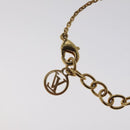 LOUIS VUITTON Bracelet Petit Louis Bracelet metal Gold M00374 LV Auth sw559-5