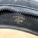 GUCCI Shoulder Bag Leather Black Gold Auth sw564-12