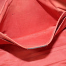 Chloe Angie Hand Bag Leather 2way Pink Gold Auth sw569-21