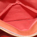 Chloe Angie Hand Bag Leather 2way Pink Gold Auth sw569-22