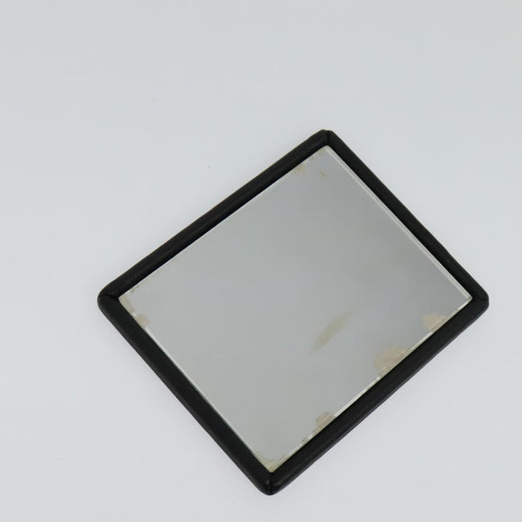 BOTTEGA VENETA Chain Shoulder Bag Cotton Black Gold Auth sw586