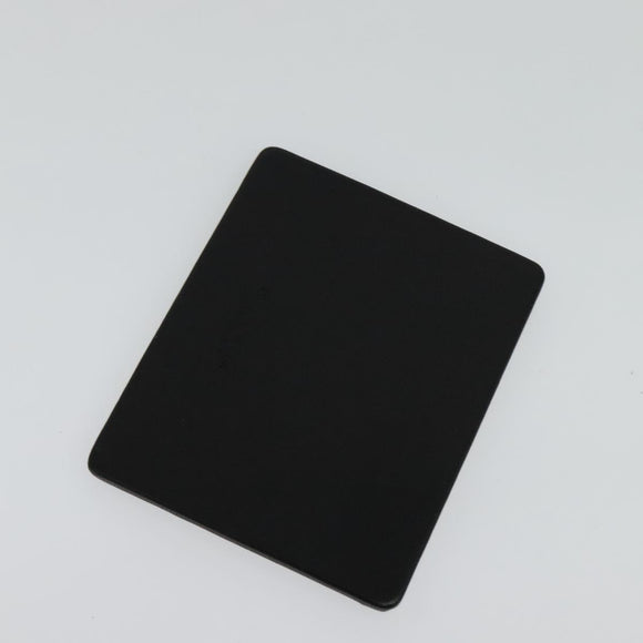 BOTTEGA VENETA Chain Shoulder Bag Cotton Black Gold Auth sw586