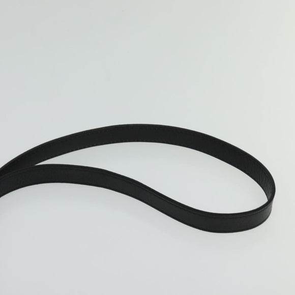 Chloe Curtis Shoulder Bag Suede Black Gold Auth sw587