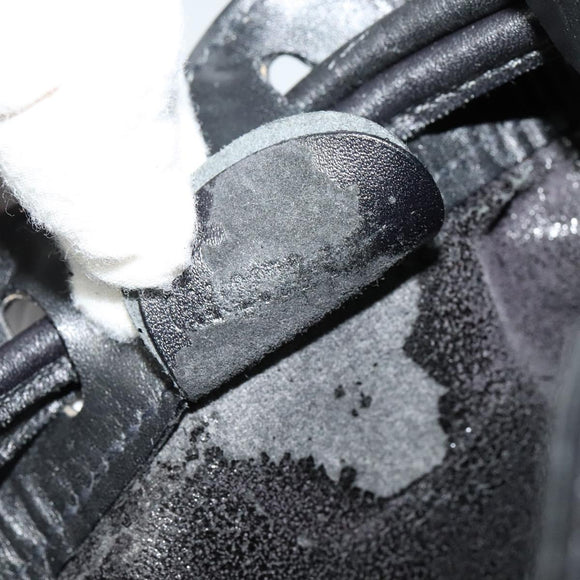 GUCCI Shoulder Bag Suede Black Auth sw595