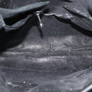 GUCCI Shoulder Bag Suede Black Auth sw595-8