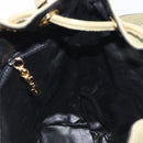 Salvatore Ferragamo Shoulder Bag Leather Green Gold Auth sw600-17