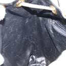 Salvatore Ferragamo Shoulder Bag Leather Green Gold Auth sw600-18