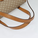 CELINE Macadam Canvas Hand Bag PVC Beige Gold Auth sw601-7