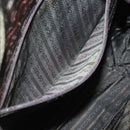 PRADA Shoulder Bag Nylon Khaki Silver Auth sw603-22