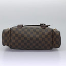LOUIS VUITTON Damier Ebene Reporter Melville Shoulder Bag N51126 LV Auth sw611-10
