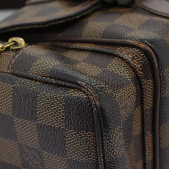 LOUIS VUITTON Damier Ebene Reporter Melville Shoulder Bag N51126 LV Auth sw611