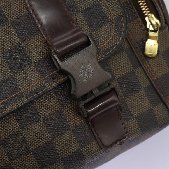 LOUIS VUITTON Damier Ebene Reporter Melville Shoulder Bag N51126 LV Auth sw611