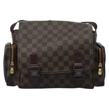 LOUIS VUITTON Damier Ebene Reporter Melville Shoulder Bag N51126 LV Auth sw611 - 0