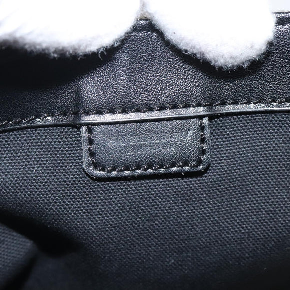 BURBERRY Nova Check Hand Bag PVC Beige Auth sw619