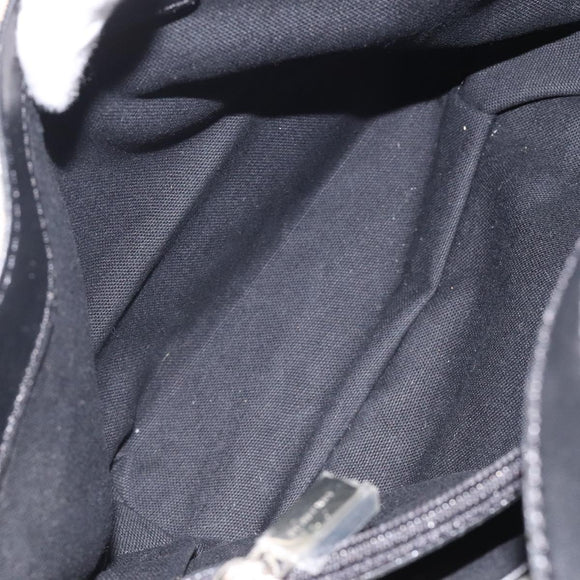 BURBERRY Nova Check Hand Bag PVC Beige Auth sw619