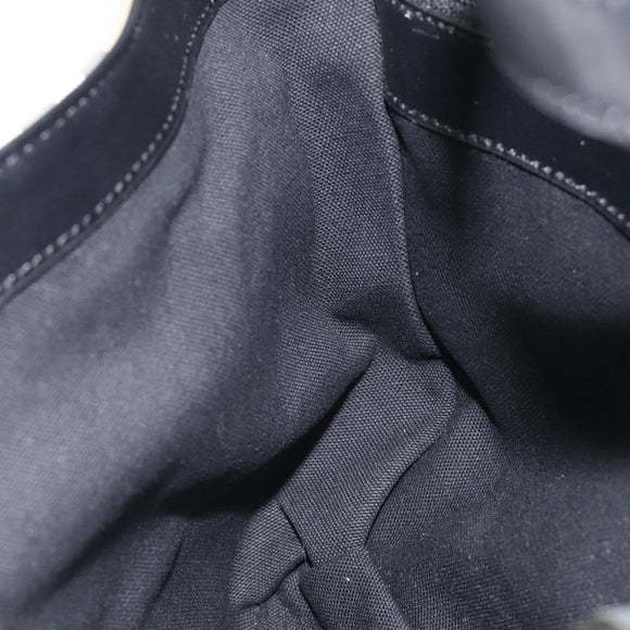 BURBERRY Nova Check Hand Bag PVC Beige Auth sw619