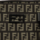 FENDI Zucchino Canvas Tote Bag Brown Auth sw629-17