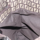 FENDI Zucchino Canvas Tote Bag Brown Auth sw629-18