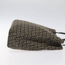 FENDI Zucchino Canvas Tote Bag Brown Auth sw629-3