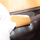 CELINE Macadam Canvas Shoulder Bag PVC Beige Gold Auth sw637-12