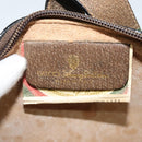 GUCCI GG Supreme Web Sherry Line Bag PVC Beige Gold 10 02 055 Auth sw642-18