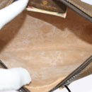 GUCCI GG Supreme Web Sherry Line Bag PVC Beige Gold 10 02 055 Auth sw642-10