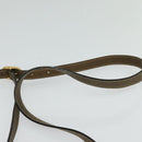 GUCCI GG Supreme Web Sherry Line Bag PVC Beige Gold 10 02 055 Auth sw642-8