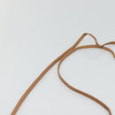 Christian Dior Honeycomb Canvas Shoulder Bag PVC Beige Gold Auth sw649-8