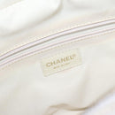 CHANEL New Travel Line Hand Bag Nylon Pink Silver CC Auth sw653-16