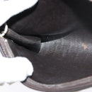 Christian Dior Trotter Canvas Shoulder Bag Brown Gold Auth sw662-18