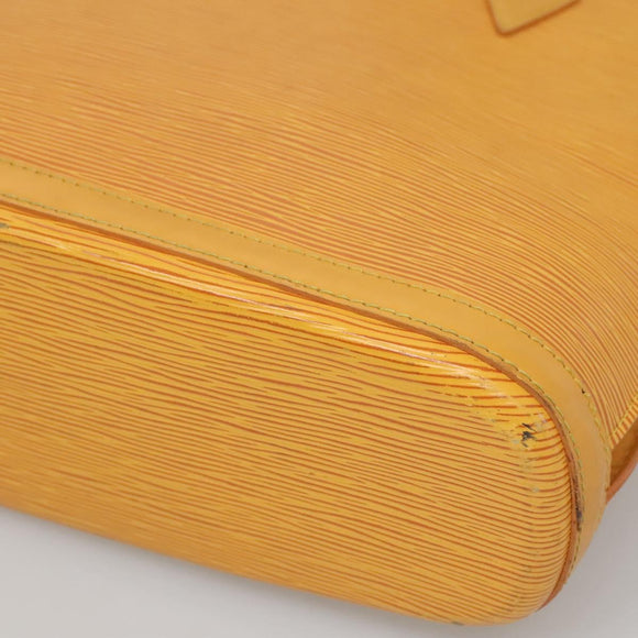 LOUIS VUITTON Epi Lussac Shoulder Bag Yellow M52289 LV Auth sw668